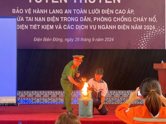 TUYÊN TRUYỀN BẢO VỆ HÀNH LANG AN TOÀN LƯỚI ĐIỆN PHÒNG NGỪA TAI NẠN ĐIỆN, PHÒNG CHỐNG CHÁY NỔ NĂM 2024